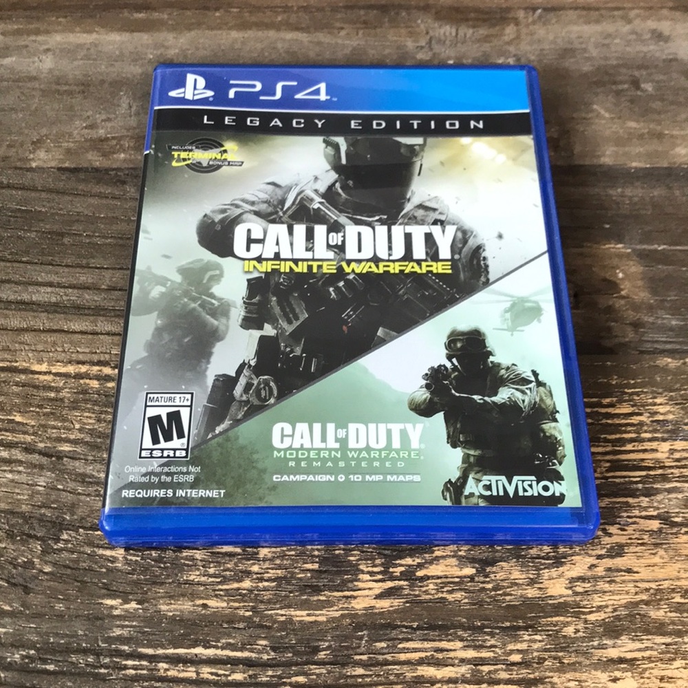 PS4 CALL OF DUTY INFINITE WARFARE LEGECY EDITION